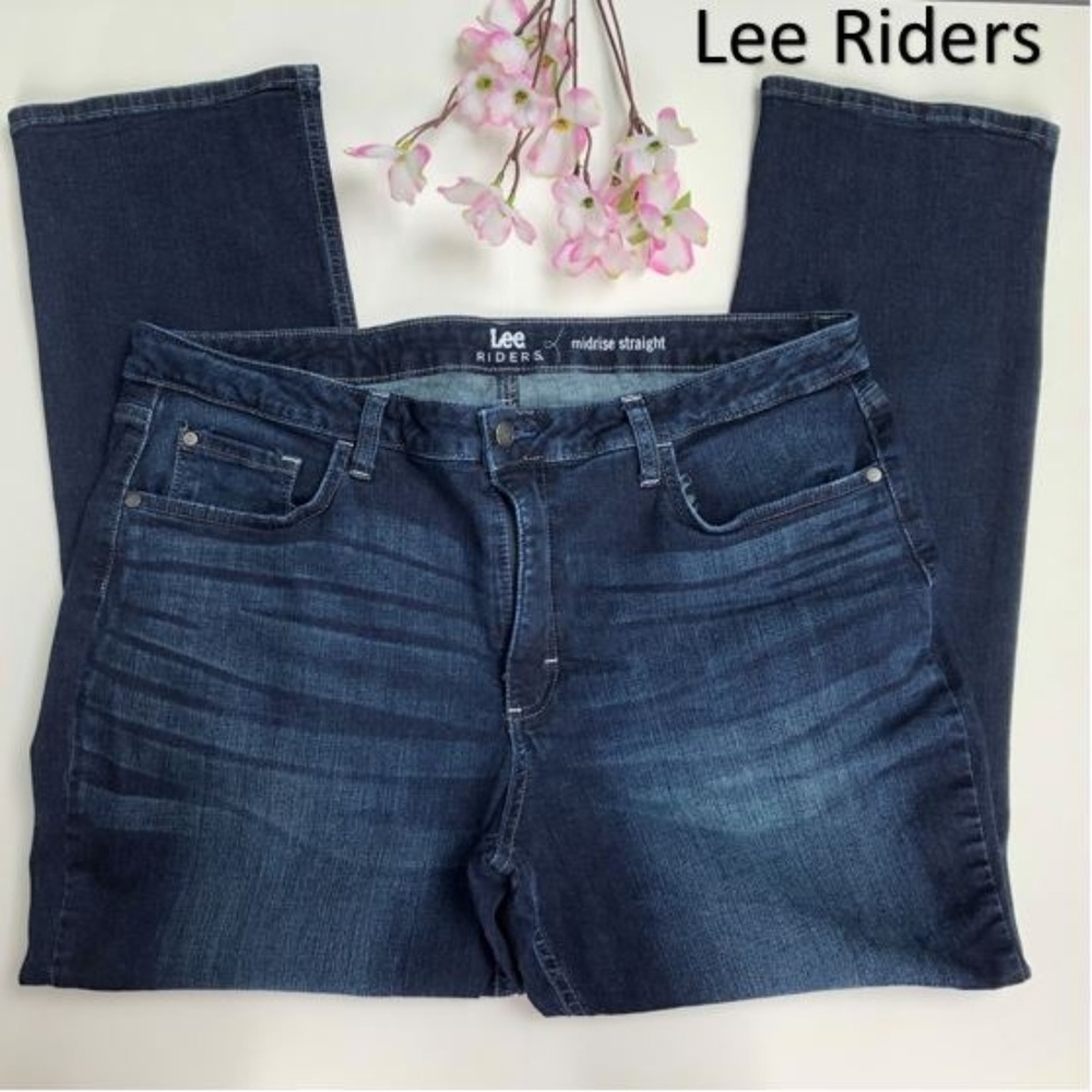 Lee Riders Women's Midrise Straight Jean